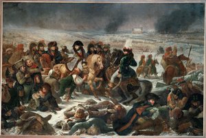 Napoleon sur le champs de bataille d