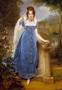 Portrait en pied de Henriette Scherrer, Comtesse Legrand (1795-1848) - Antoine Jean Gros