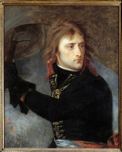 Portrait de Bonaparte (1769 - 1821) au pont d