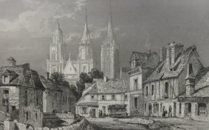 La Normandie Jules Janin illustration 155 - Antoine Leon Morel Fatio