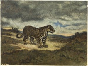 Jaguar debout - Antoine Louis Barye