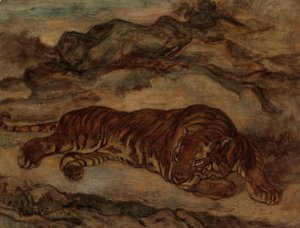 Tigre au repos