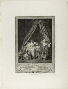Rising, from Monument du Costume Physique et Moral de la fin du Dix-huitième siècle - Antoine Louis Romanet
