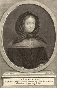 French: Portrait de Marie Helyot - Antoine Masson
