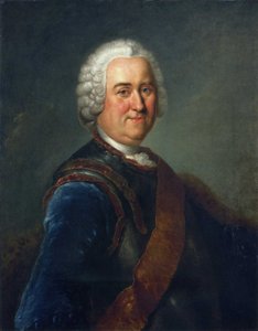 Portrait du maréchal James Keith - Antoine Pesne