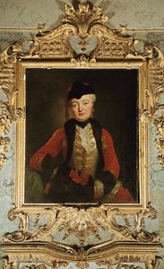 Portrait de Wilhelmine Dorothee von der Marwitz 1718-1787, vers 1739 - Antoine Pesne