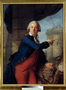 Portrait de Jean Henri Masers, Chevalier de Latude (1725-1805)