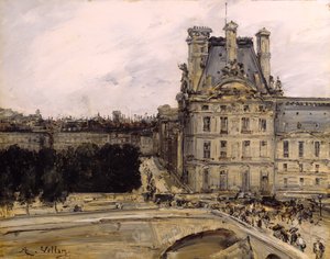 Un coin du Louvre