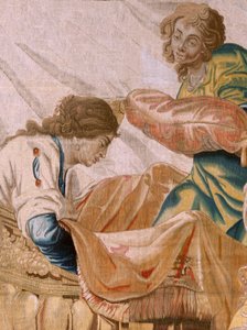 Série Histoire de Thésée. Bacchus prend Ariane pour épouse. Neuvième tapisserie de la série