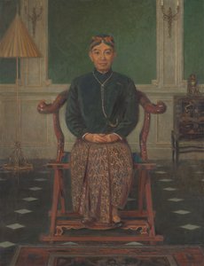 Portrait de Pangeran Ario Soejono, ministre sans portefeuille dans le cabinet de guerre à Londres