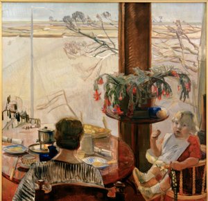 Sur la terrasse