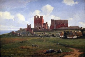 Les ruines de Hammershus