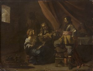Dutch : Faire de la musique dans un concert intérieur - Anton Goubau