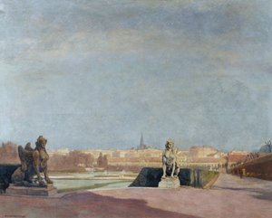 Vue du Belvédère sur Vienne
