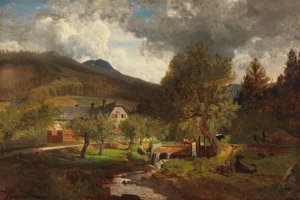 Scène du Prein près de Reichenau