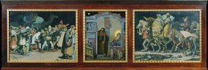 Triptyque de Noël - Anton Josef von Kenner