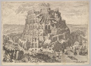 La Tour de Babel - Anton Joseph von Prenner