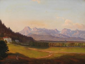 Villa Radetzky et Alpes de Kamnik à Krain
