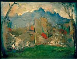 Paysage de ruines
