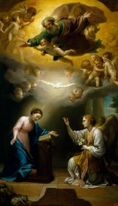 Annonciation, par Anton Raphael Mengs, vers 1767