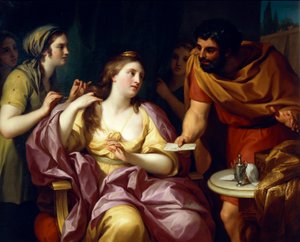 Sémiramis accueille la nouvelle de la révolte babylonienne - Anton Raphael Mengs