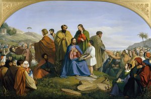 Multiplication des pains - Anton Ritter von Perger