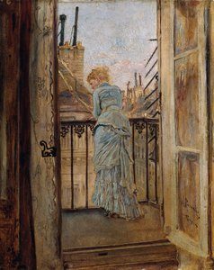 Sur le balcon