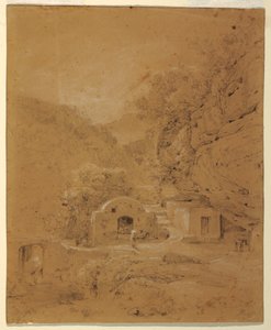Vue paysagère entre Naples et Salerne
