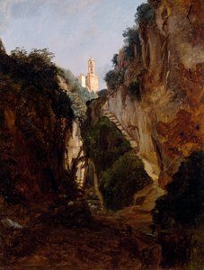 Gorge rocheuse à Sorrente, par Anton Sminck Pitloo
