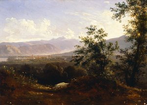 Vue de Sorrente depuis le Cap - Anton Sminck Pitloo