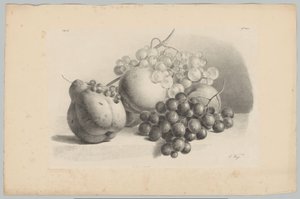 Citrouille, baies, raisins et pêches - Anton Weiss