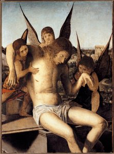 Pietà avec trois anges