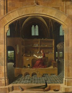 Saint Jérôme dans son étude, vers 1475