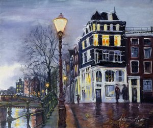 Au crépuscule, Amsterdam, 1999 - Antonia Myatt