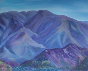 Montagne bleue, Andalousie, 2001