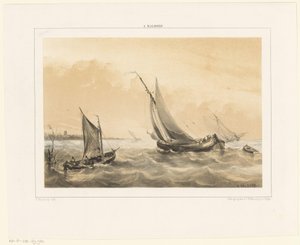 Voiliers en mer