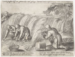 Désherbage sur le terrain - Antonie Wierix (II) (possibly)