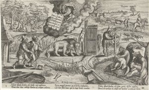 Les bergers aveugles - Antonie Wierix (II)