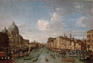 Régate historique de Venise - Antonio (follower of) Canaletto