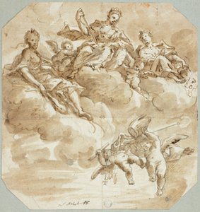 Marie, reine du ciel ou apothéose de la sainte - Antonio Balestra