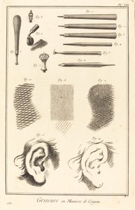 Gravure en manière de crayon : pl. VIII