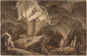 Entrée dans les entrailles de la terre