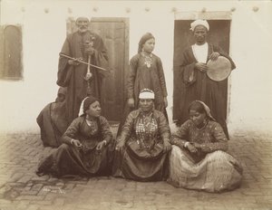 Danseurs arabes, Égypte - Antonio Beato
