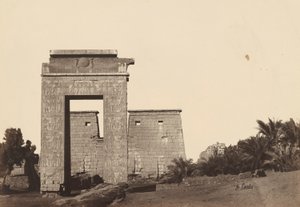 Karnak : Porte de Khonsu - Antonio Beato