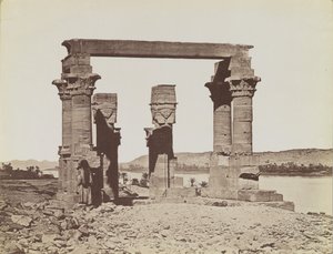 Kiosque de Qertassi, vue du sud du kiosque