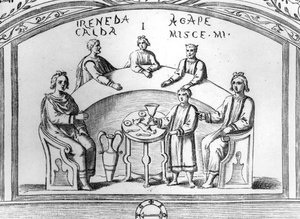 Scène de banquet d