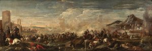 Scène de combat - Antonio Calza