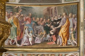 Antonio Campi, Entrée de Jésus à Jérusalem 1582-84