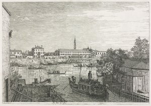 Vues: Le port de Dolo, 1735-1746