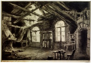 Décor de scène pour la pièce 